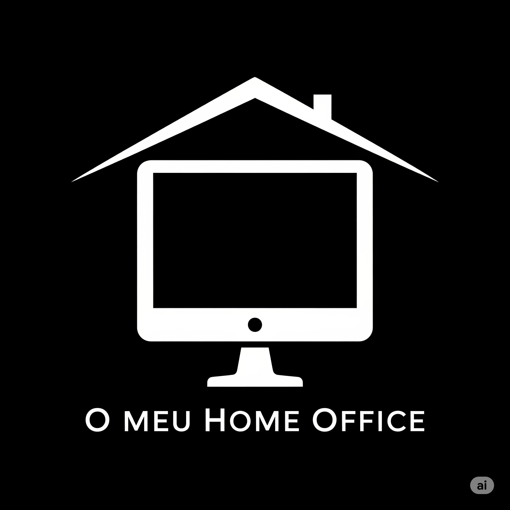 O meu home office